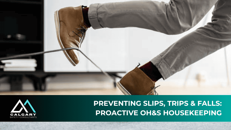 Preventing Slips, Trips & Falls: Proactive OH&S Housekeeping