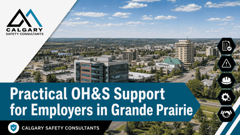 Grande Prairie safety consultants providing OH&S support for employers and worksites