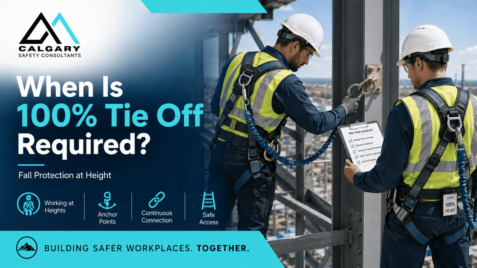 100% Tie Off in Fall Protection: What Employers Need