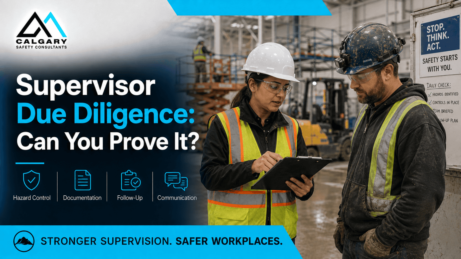 Can Your Supervisors Prove Due Diligence?