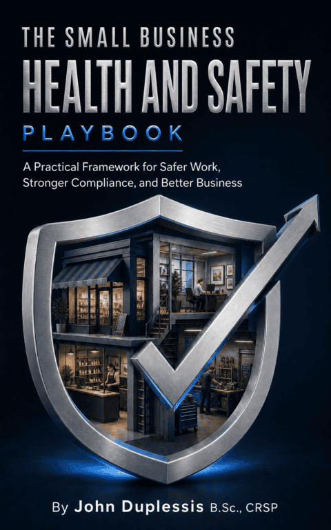 The Small Business Health and Safety Playbook book cover by John Duplessis