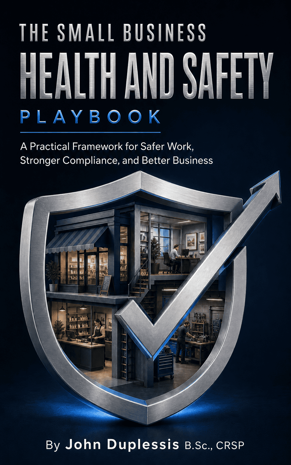 The Small Business Health and Safety Playbook book cover by John Duplessis