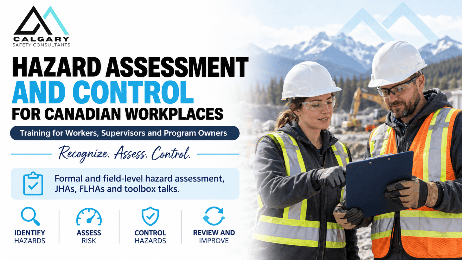 Hazard assessment and control training course for Canadian workplaces