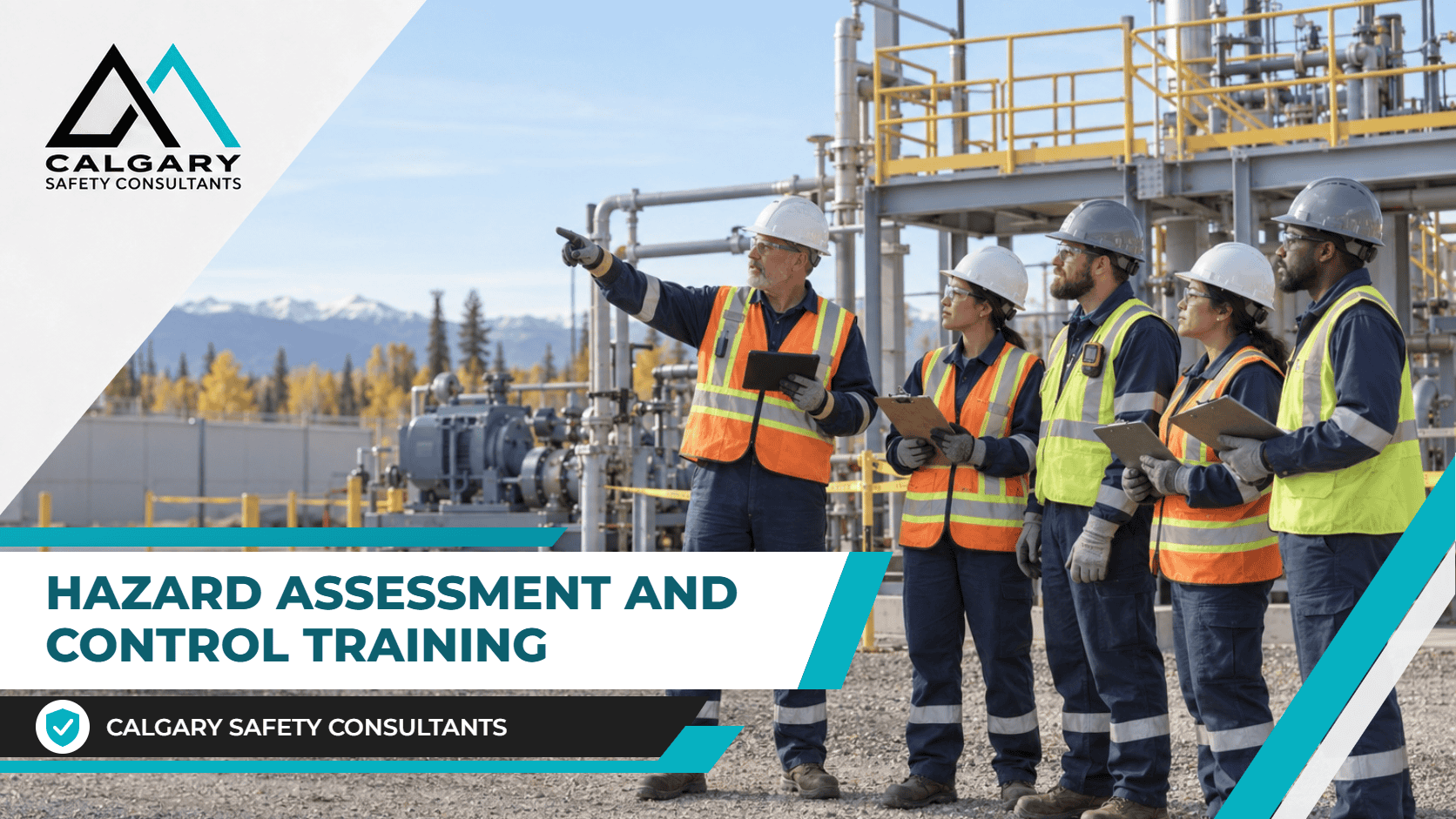 Hazard assessment training for a supervisor and crew completing a field-level hazard assessment